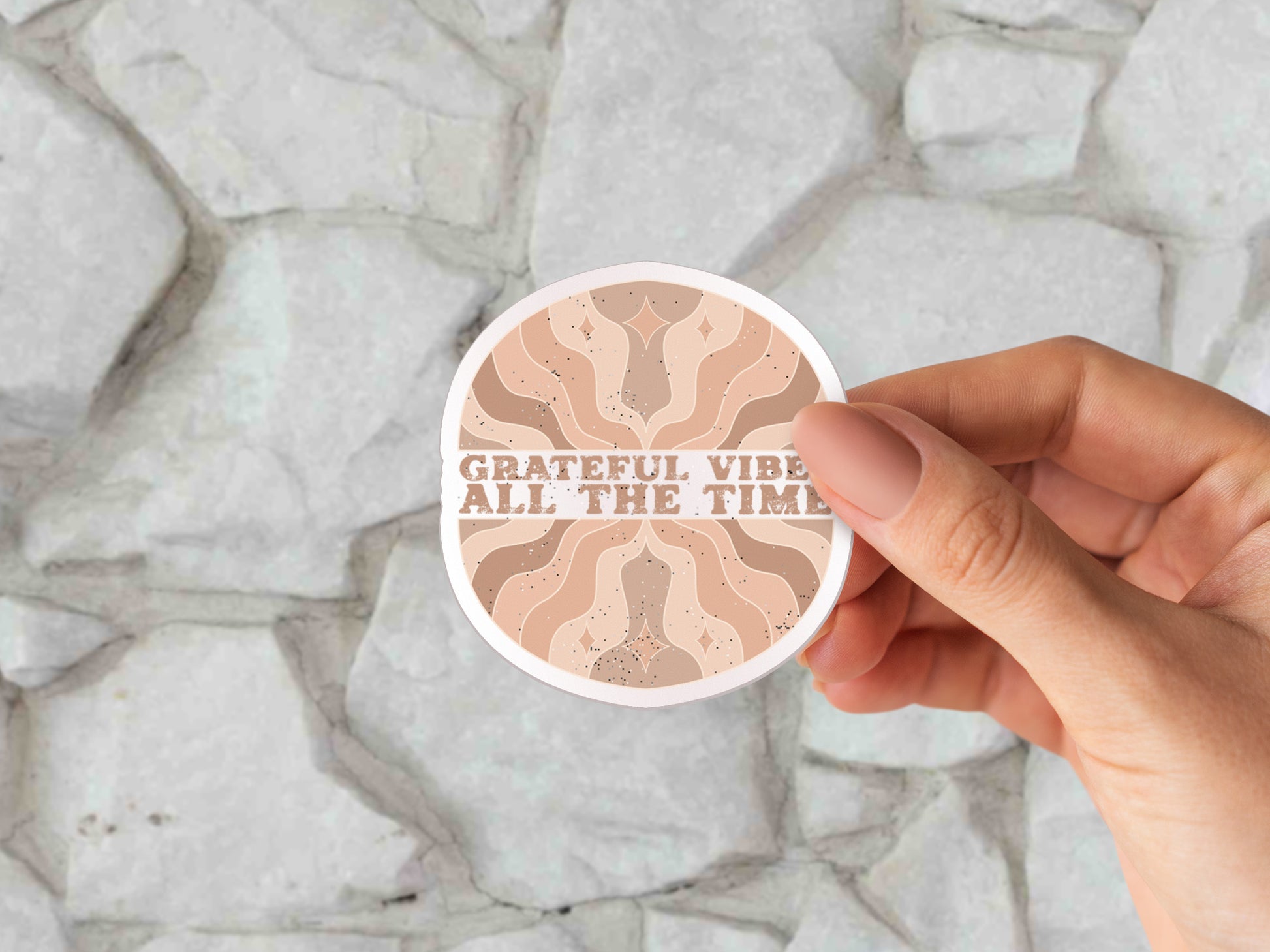 Grateful All The Time Sticker