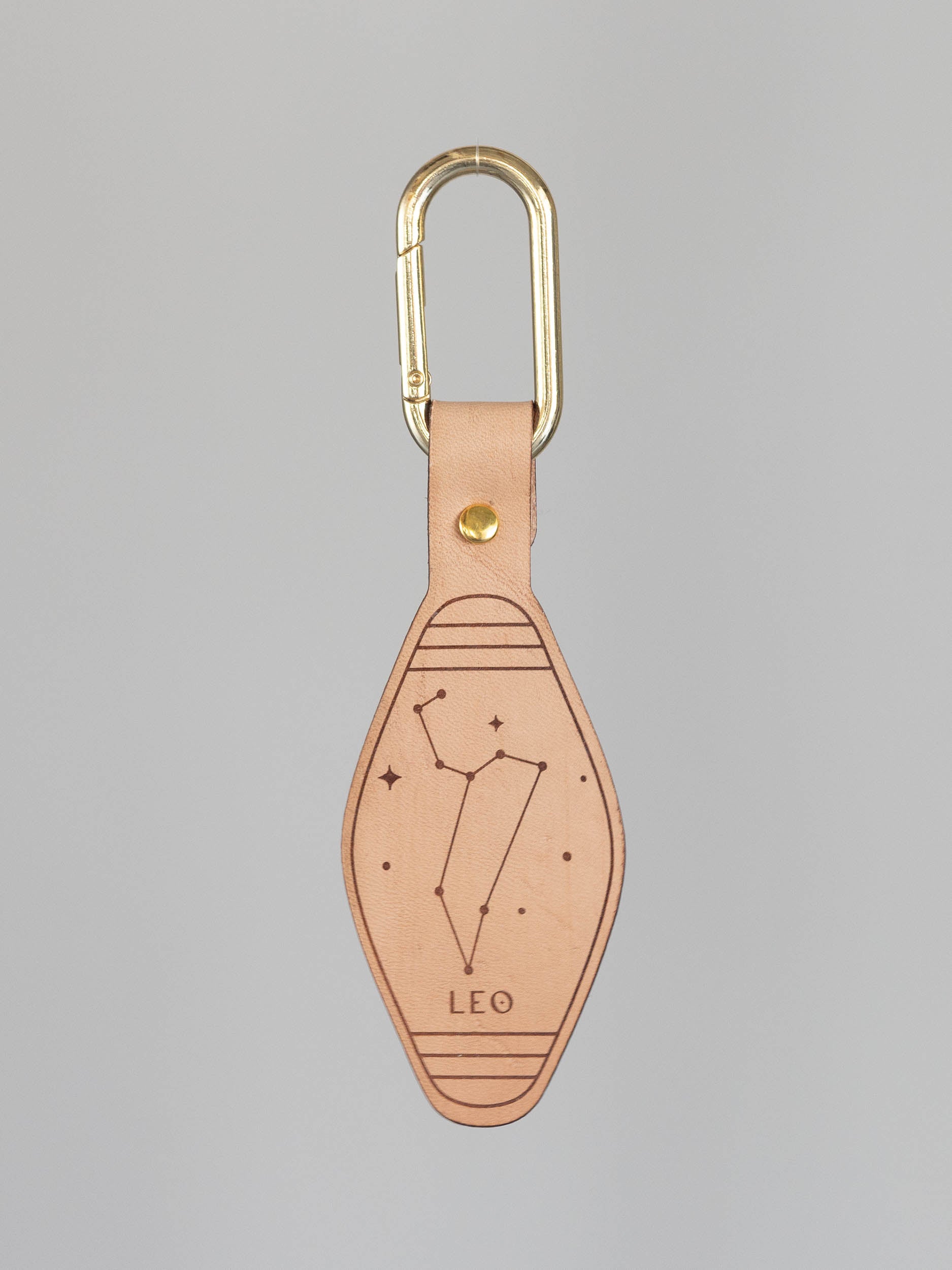 Leo Constellation Keychain