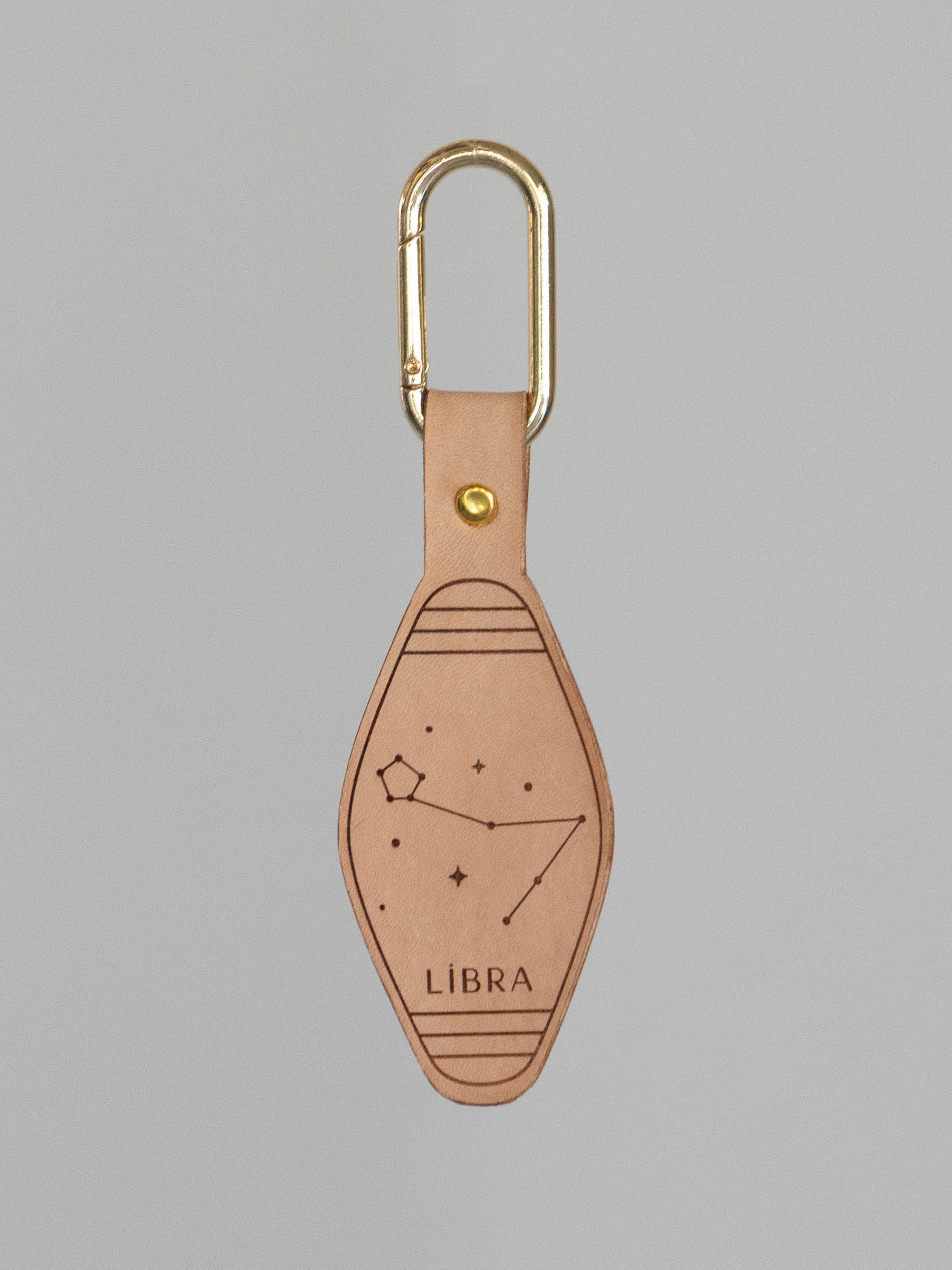 Libra Constellation Keychain