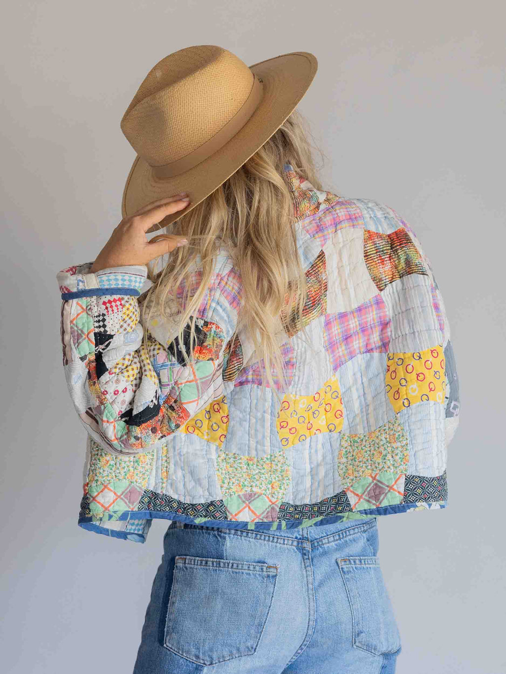The PV Quilt Crop Coat