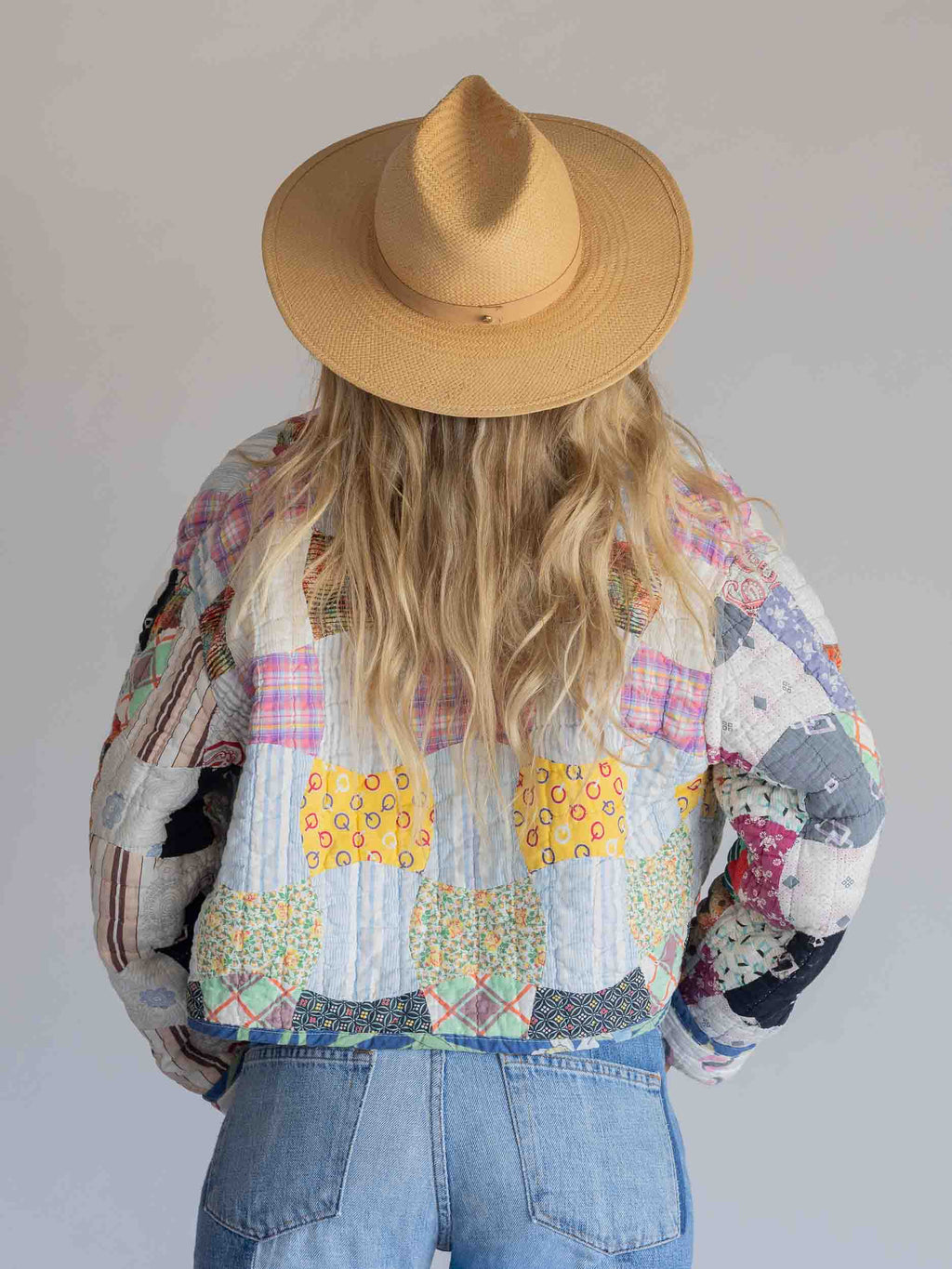 The PV Quilt Crop Coat