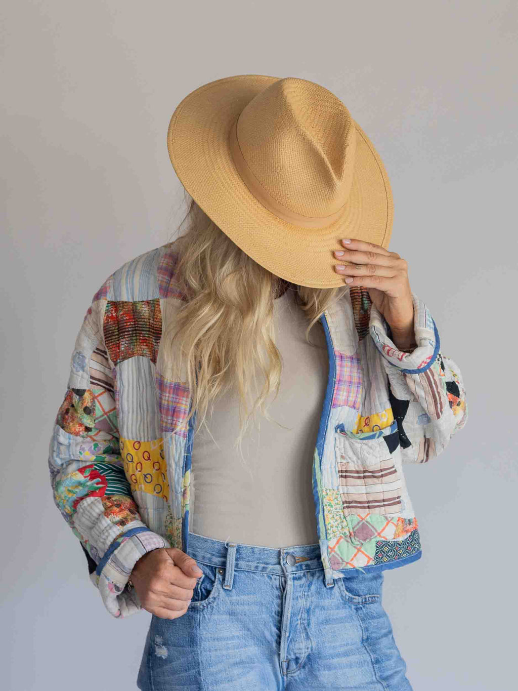 The PV Quilt Crop Coat