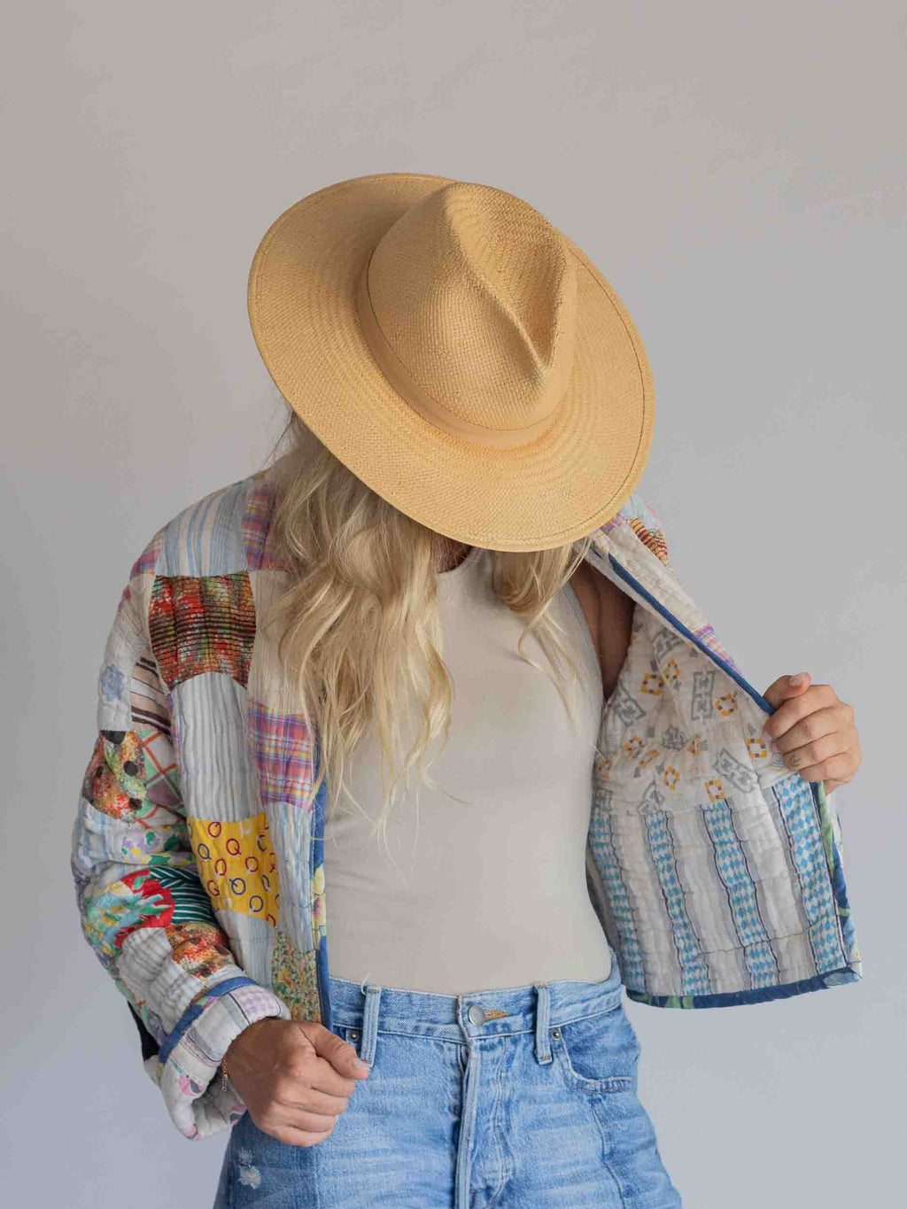 The PV Quilt Crop Coat