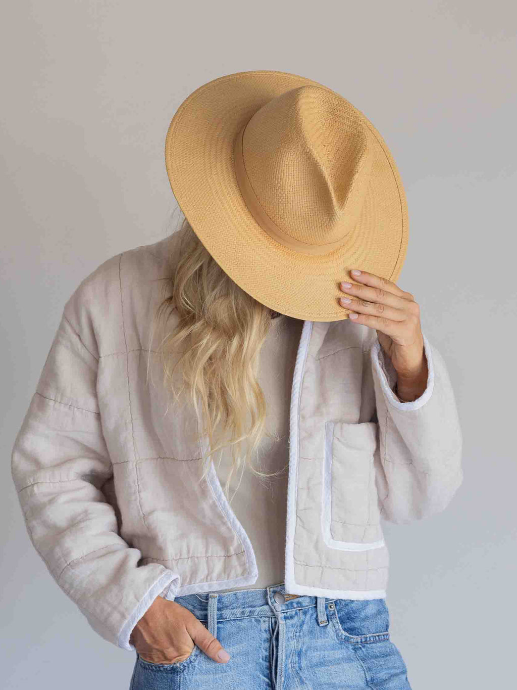 The Parachute Quilt Crop Coat