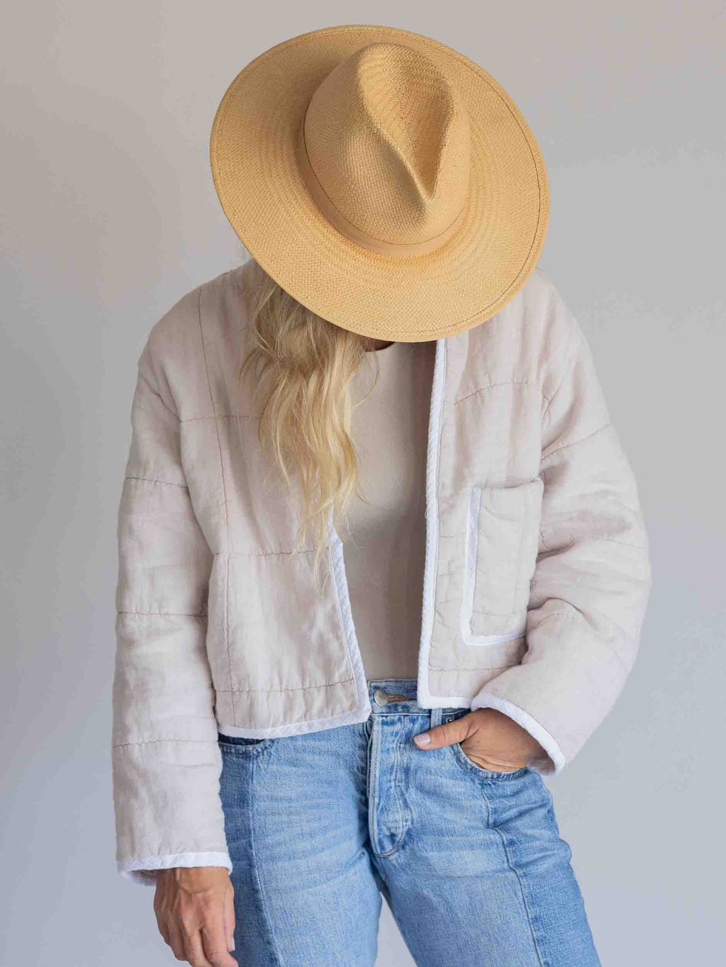 The Parachute Quilt Crop Coat