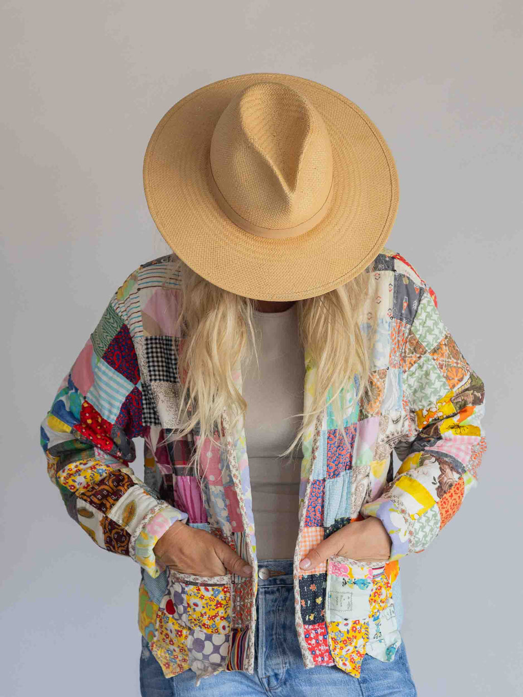 The Queen Quilt Crop Coat