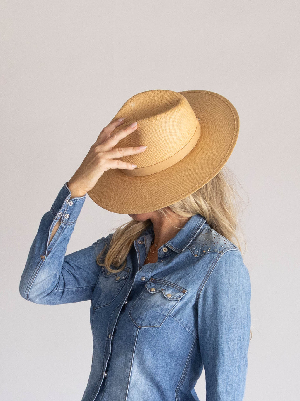 Western Shoulder Denim Shirt